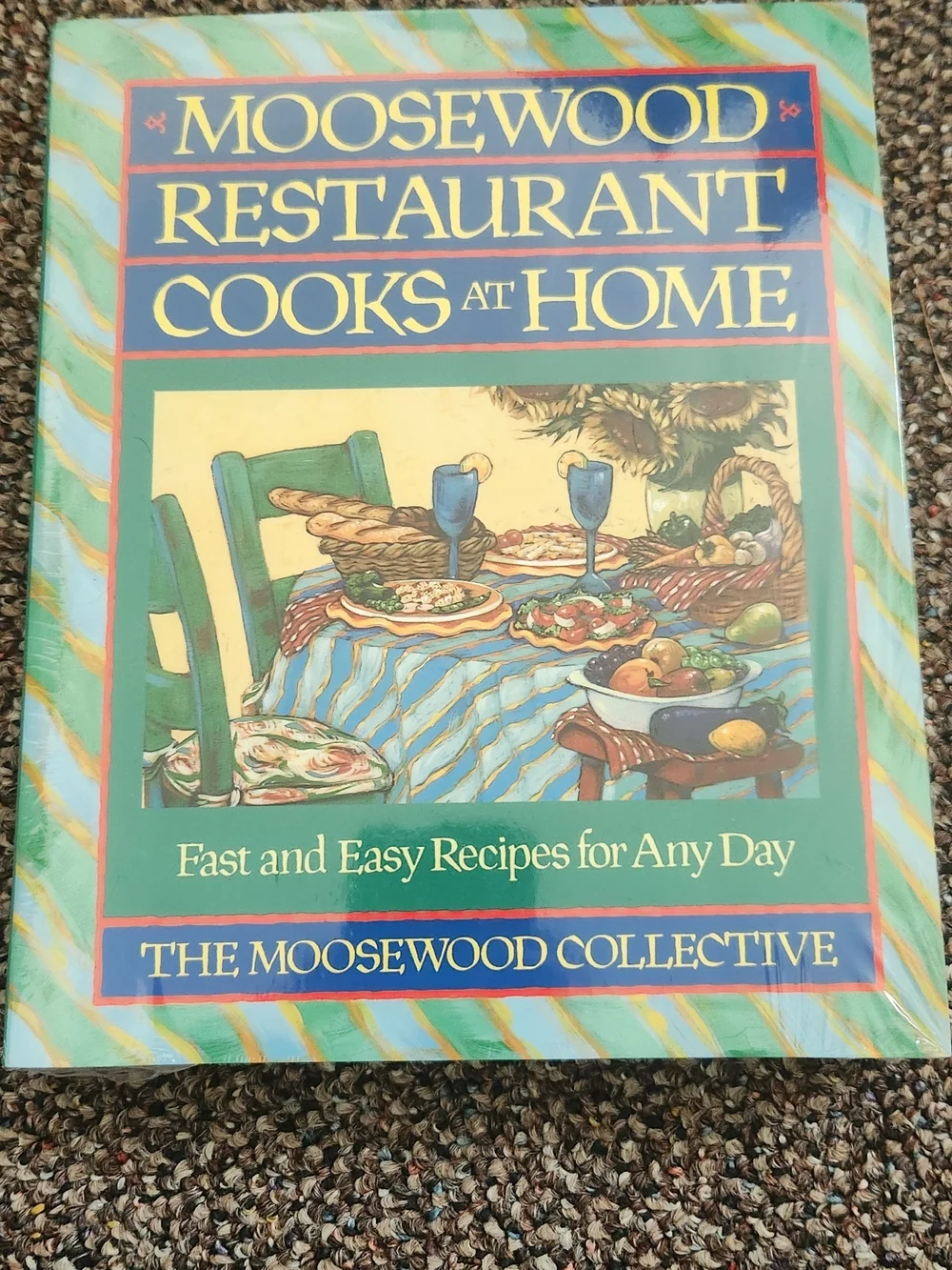 Moosewood Restaurant Cooks at Home – Green Cover Cookbook